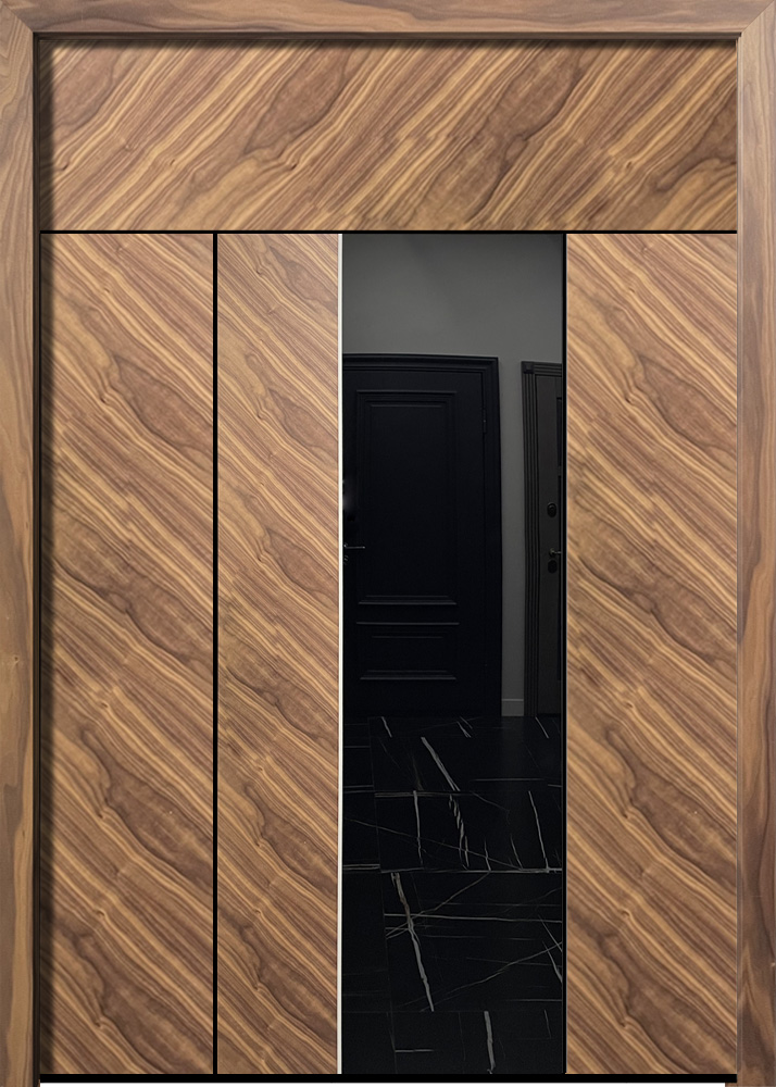 Шпон Орех тангенциальный Sky 3 ДСФББ