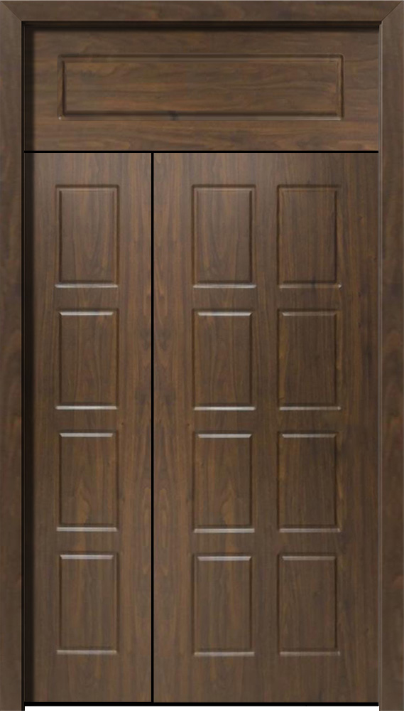 Экошпон с фрезеровкой мореная береза ZB 088-2 ОСФБВ